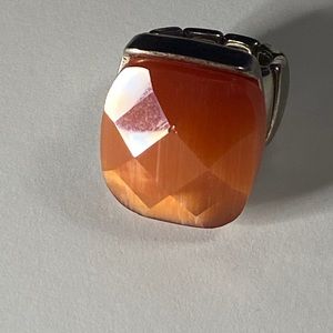 BoHo stretchy silver ring🎄